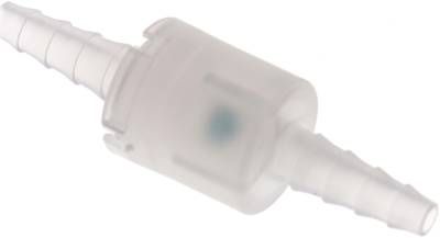 Labor-Rückschlagventil 6 - 8mm Schlauch, PN 4