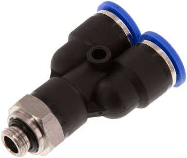 Y-Steckanschluss G 1/8"-10mm, IQS-Standard