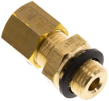 Gerade Klemmringverschraubung G 1/8"-5mm, Messing