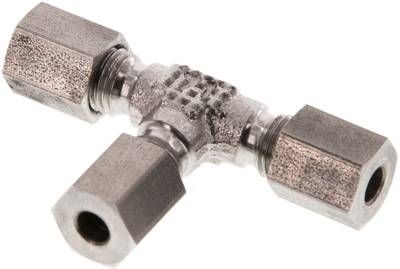 T-Schneidringverschraubung 4 LL, 1.4571