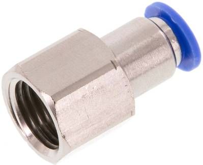 Steckanschluss m. Innengew. G 1/4"-6mm, IQS-Standard