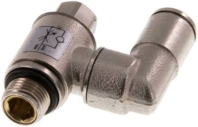 Drosselrückschlagventil G 1/8"-6mm, zuluftregelnd (Sonderausführung)