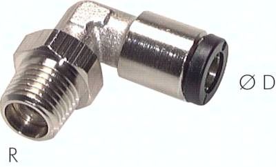 Winkel-Steckanschluss R 1/2"-12mm, Baureihe Topline