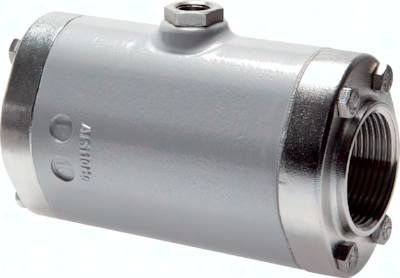 Quetschventil, G 3/8", Aluminium