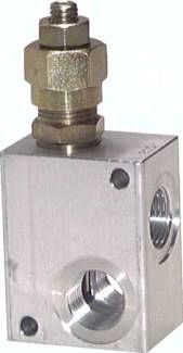 Druckbegrenzungsventil G 1/2", max. 50 bar, max. 30 l/min