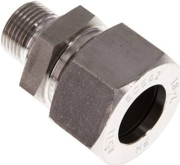 Gerade Schneidringverschr. 18 L-G 3/8", 1.4571