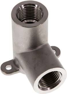 Wanddose 2 x G 1/2" (IG), 1.4408