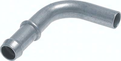 90°-Schlauchnippel Rohr 12, 11 - 12mm, Stahl verz.
