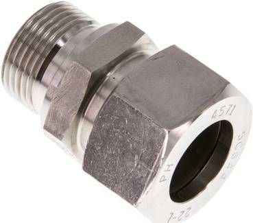 Gerade Schneidringverschr. 22 L-G 3/4", 1.4571