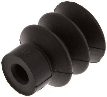 Balgsauger, 2,5-fach, 18,0x8mm, NBR (schwarz)