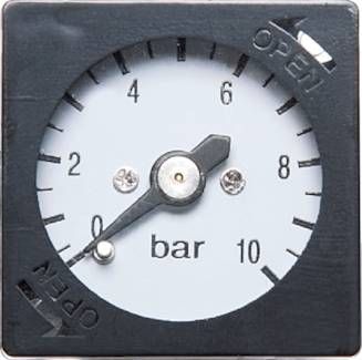 Ersatzmanometer 0 - 10 bar, Baur. 2 - 5