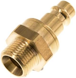 Kupplungsstecker (NW7,2) G 3/8"(AG), Messing
