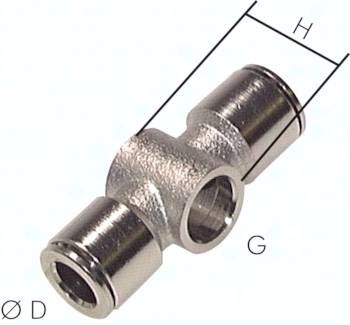 Steckanschluss, Ringstück G 3/8"-12mm, Baureihe CV