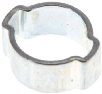 2-Ohr-Schlauchschelle 9 - 11mm, Stahl verzinkt (W1)