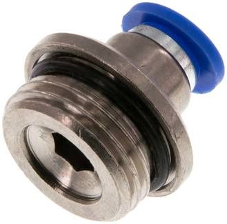 Gerader Steckanschluss G 1/2"-8mm, IQS-Standard m. Innens.