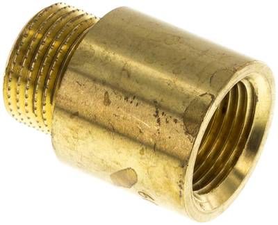 Gewindeverlängerung G 3/8"-20mm, Messing