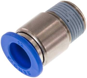 Gerader Steckanschluss R 3/8"-12mm, IQS-Standard m. Innens.