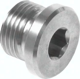 HD-Verschlussstopfen Innenskt. M 33 x 2, 1.4571