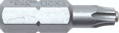 Bit, 1/4" (6,3mm), TX20, T-STAR plus