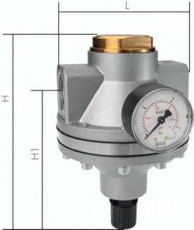 STANDARD-Druckregler(pilotg.) G 1 1/2", 0,5 - 16 bar, Baureihe 7