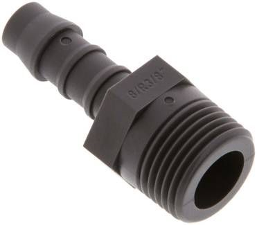 Gewindetülle R 3/8"-9mm, 8 bar PA 6