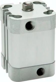 ISO 21287-Zylinder, einfachw., Kolben 25mm, Hub 10mm