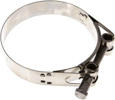 30mm Gelenkbolzenschelle, 130 - 140mm, 1.4301 (W4)