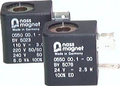 Magnetspule Steckergröße 1 (Industrienorm B), 230 V AC