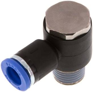 Winkel-Steckanschluss R 1/4"-8mm, IQS-Standard