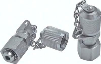 Messanschluss M16x2, 28 L-Dichtkegel, 1.4571