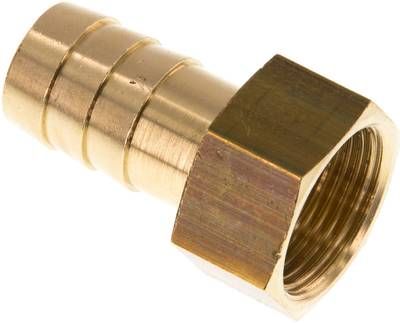 Aufschraub-Schlauchtülle G 3/4"-19mm, 16 bar Messing