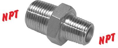 Doppelnippel NPT 3/4"-NPT 1/2", 1.4571