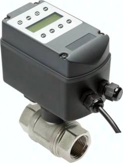 Elektrische angetriebener Kugelhahn mit Timer, G 2"