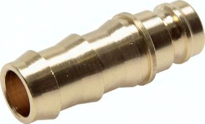 Temperierkupplungsstecker 9mm Zapfen, 9,5mm Schlauch