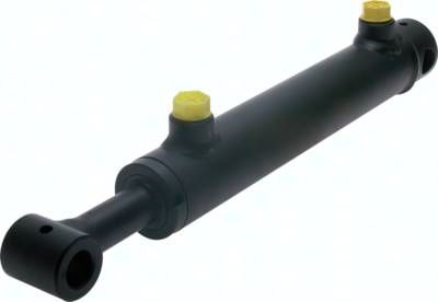 Hydraulikzylinder, Ø 40/25, Hub 400, mit Querbohrung