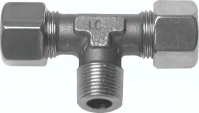 T-Schneidringverschraubung 30 S-G 1 1/4", 1.4571