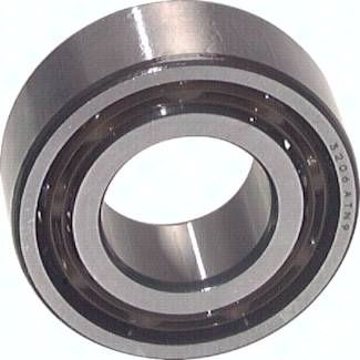 Schrägkugellager zweireihig, DIN 628, 95x200x77,8mm, offen