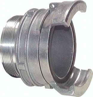 Guillemin-Kupplung mit Verrie-gelung, G 4" (AG), Aluminium