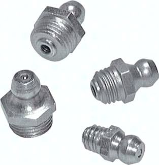 Gerader Kegelschmiernippel, M 8 (konisch), 1.4305