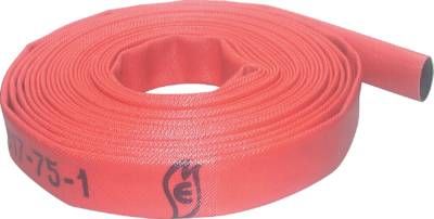 Feuerlöschschlauch DIN 14811, DN75, rot, Klasse 2