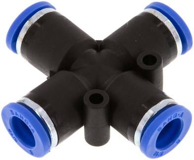 Kreuz-Steckanschluss 8mm, IQS-Standard