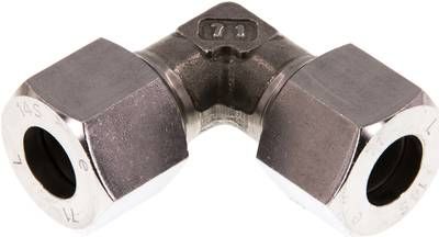 Winkel-Schneidringverschrau-bung 14 S, 1.4571