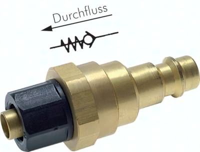 Kupplungsstecker (NW7,2) 10 x 8mm Schl. mit Rückschlagventil