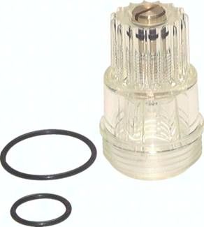 Tropfaufsatz (Kunststoff) für Kombiwartungseinh., Baugröße 1