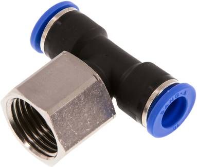 T-Steckanschluss, Innengew. G 1/2"-10mm, IQS-Standard
