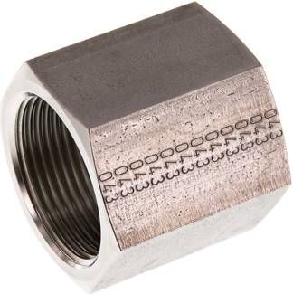 Hochdruck-Muffe G 1 1/4"-G 1 1/4", 1.4571