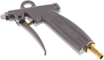 Alu Ausblaspistole, dosierbar mit Schlauchanschluss 9 mm
