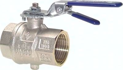 Absperrklappe mit Innen-gewinde Rp 3", PN 16