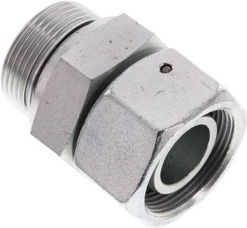 Einstellb. Schneidringverschr. 30 S-G 1 1/4", Stahl verzinkt