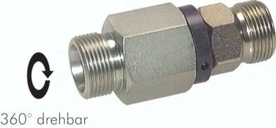 Hochdruck-Drehverschraubung 25 S